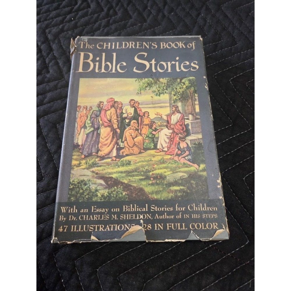 The Children's Book of Bible Stories Dr Charles M Sheldon Grosset & Dunlap